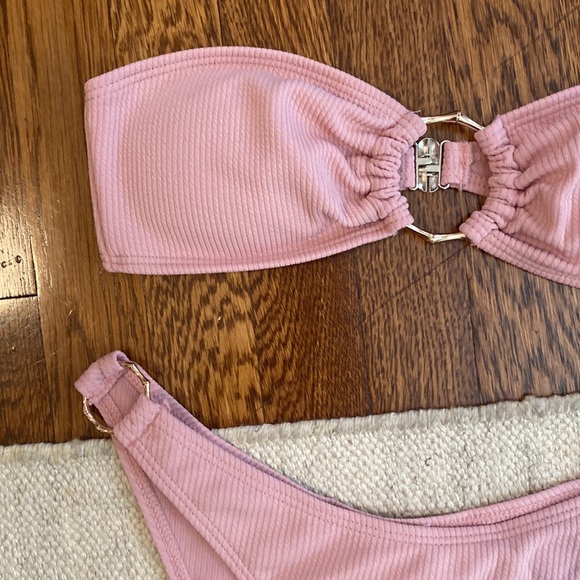 Ring Bikini in Blush - Picture 3 of 4